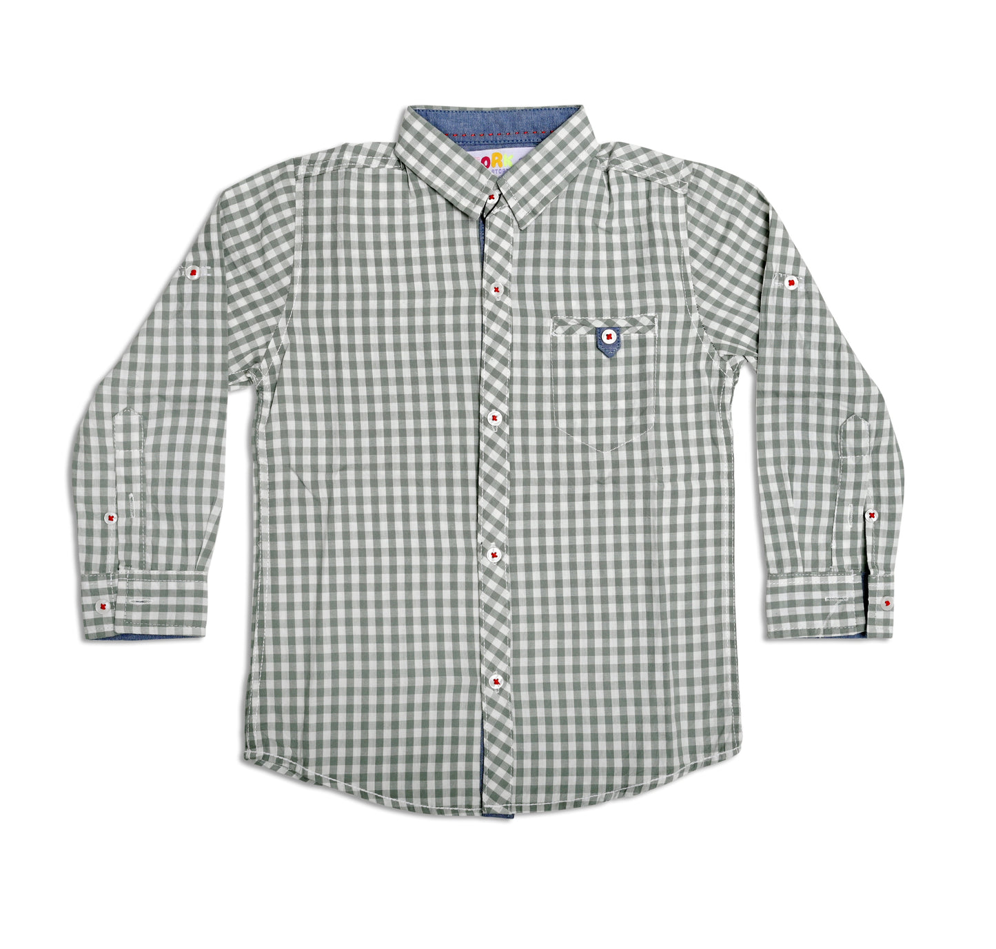 Green Check Shirt