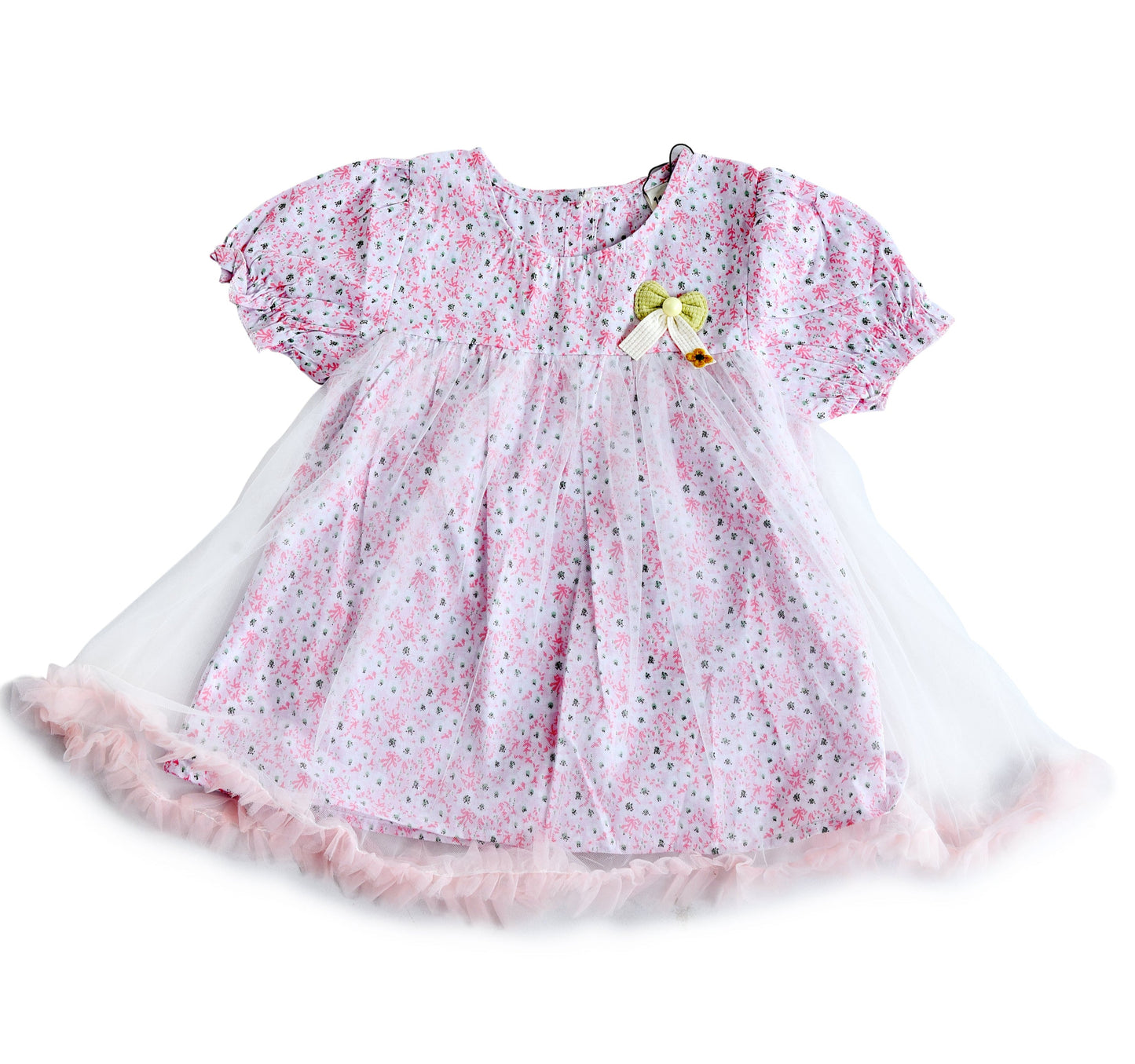 Pink Net Frock