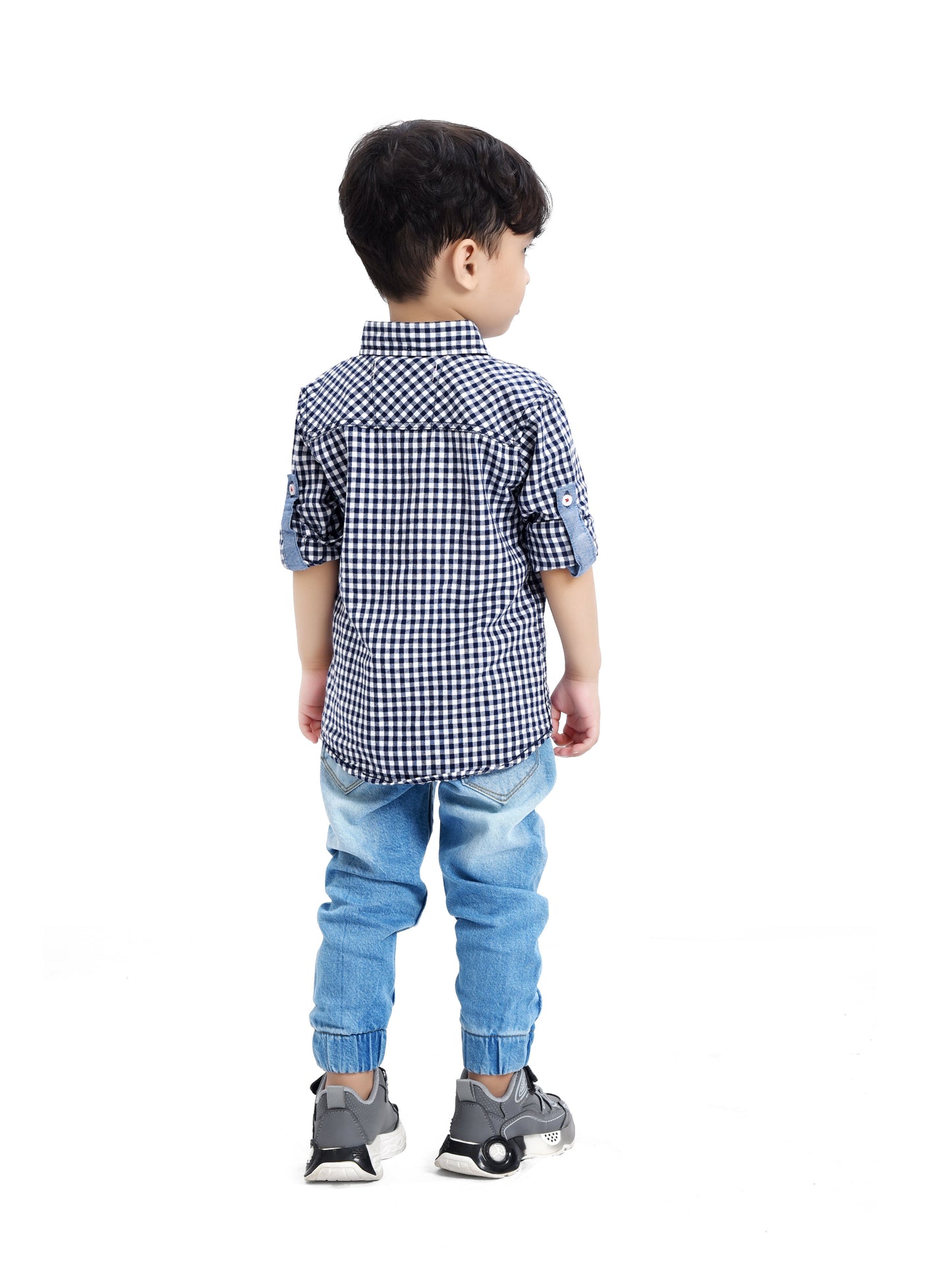 Black Check Shirt
