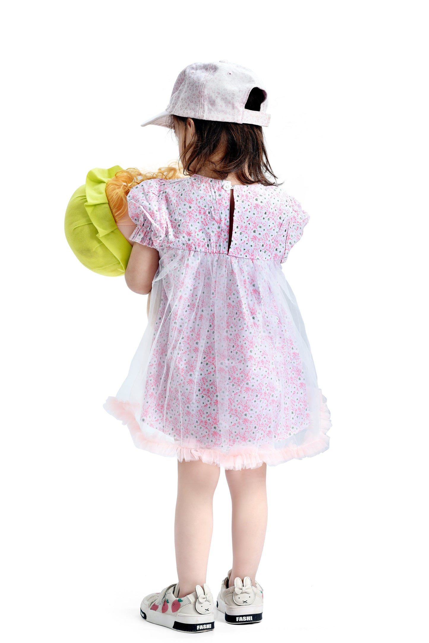 Pink Net Frock