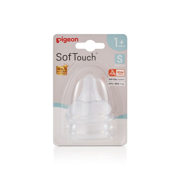 SofTouch Wide Neck Nipple PK-2