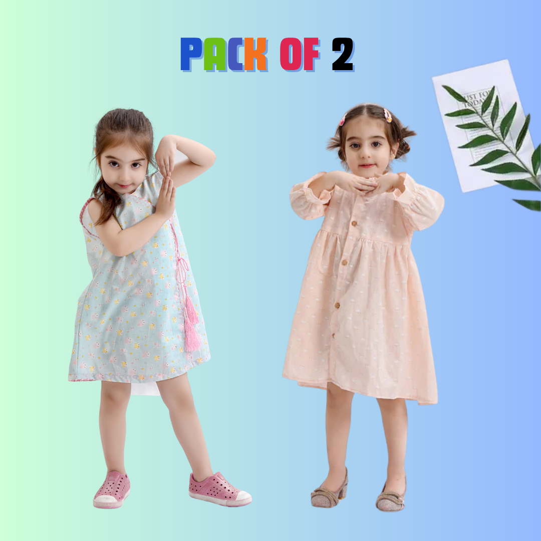 Pack Of 2 frock bundles