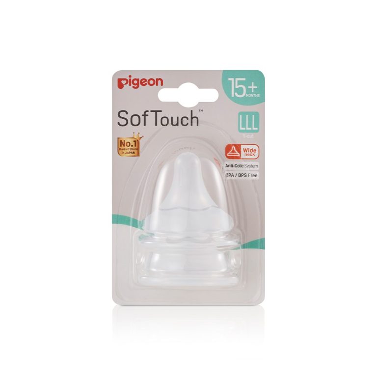 SofTouch Wide Neck Nipple PK-2