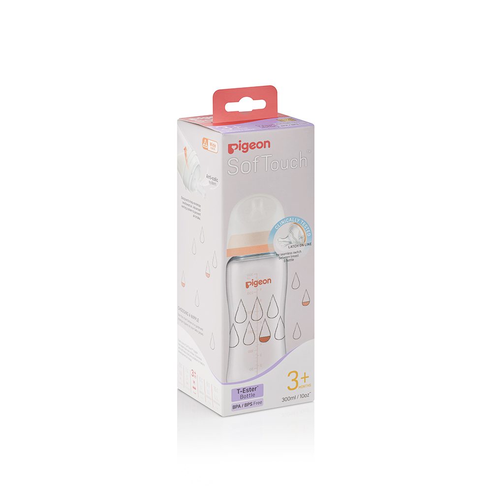 Softouch Wide Neck Feeder T-Ester 300ml Dewdrop