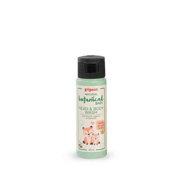 NAURAL BOTANICAL TRAVEL HEAD & BODY WASH 45ML