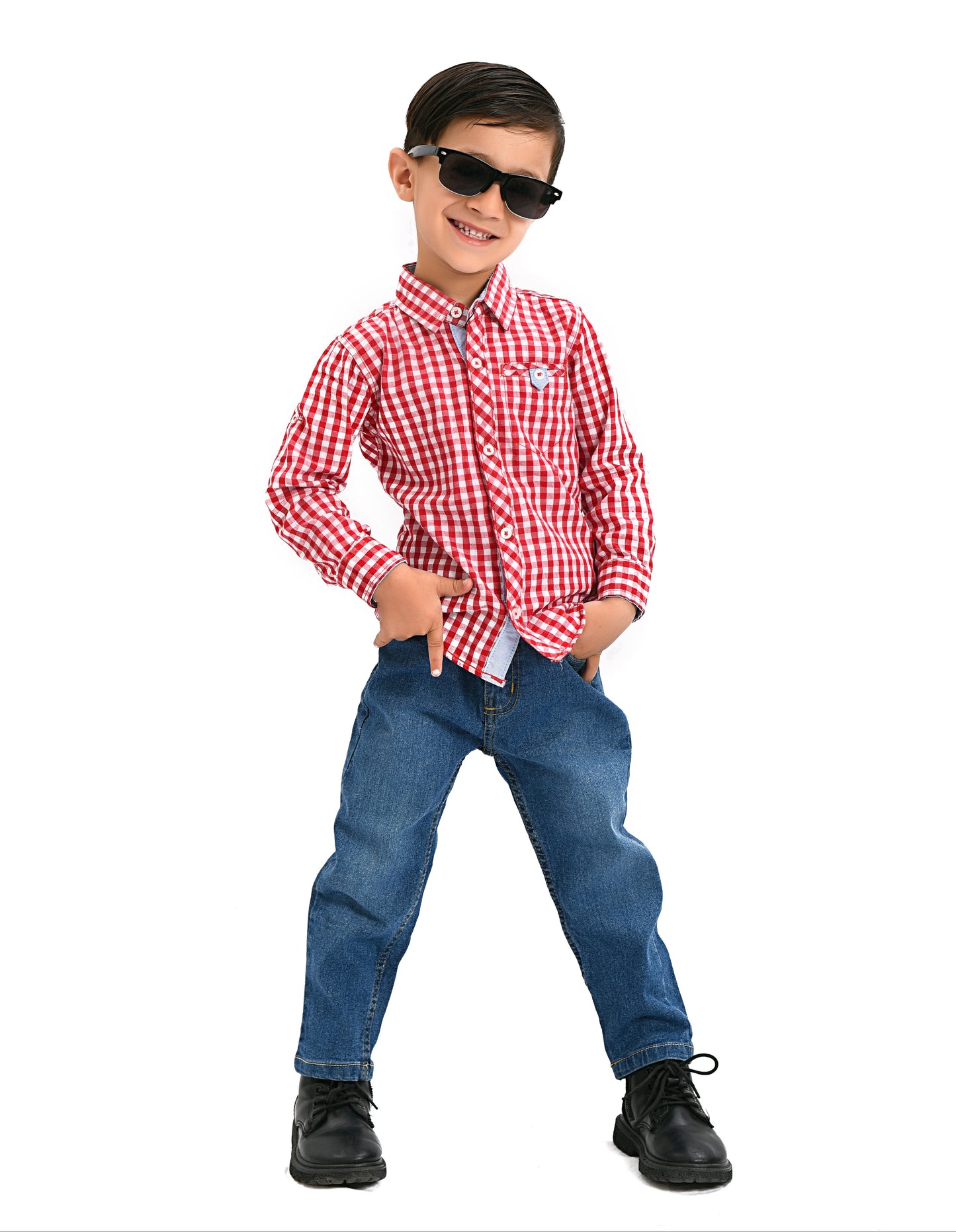 Red Check Shirt