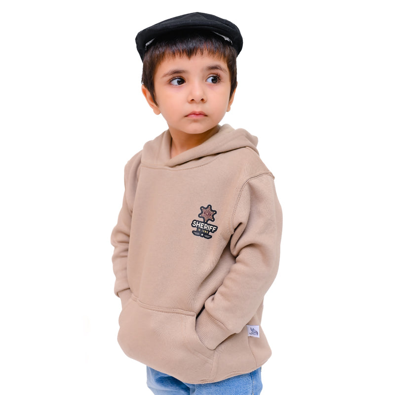 Biscuit Brown Hoodie - Sheriff