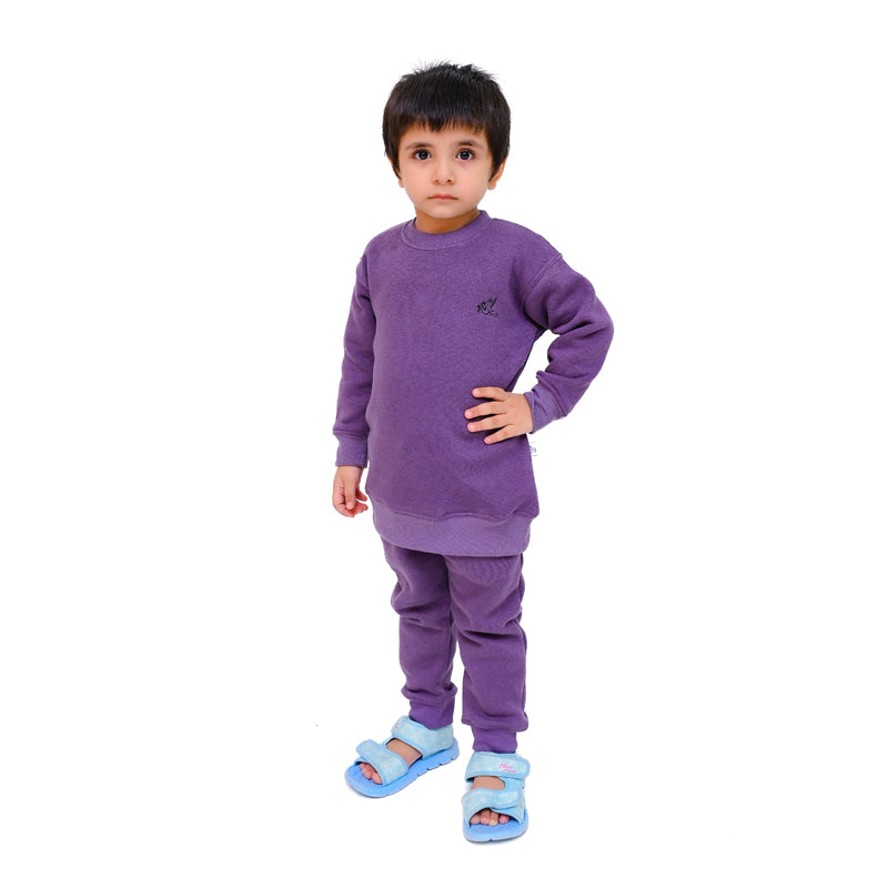 Indigo Sweat Shirt Set