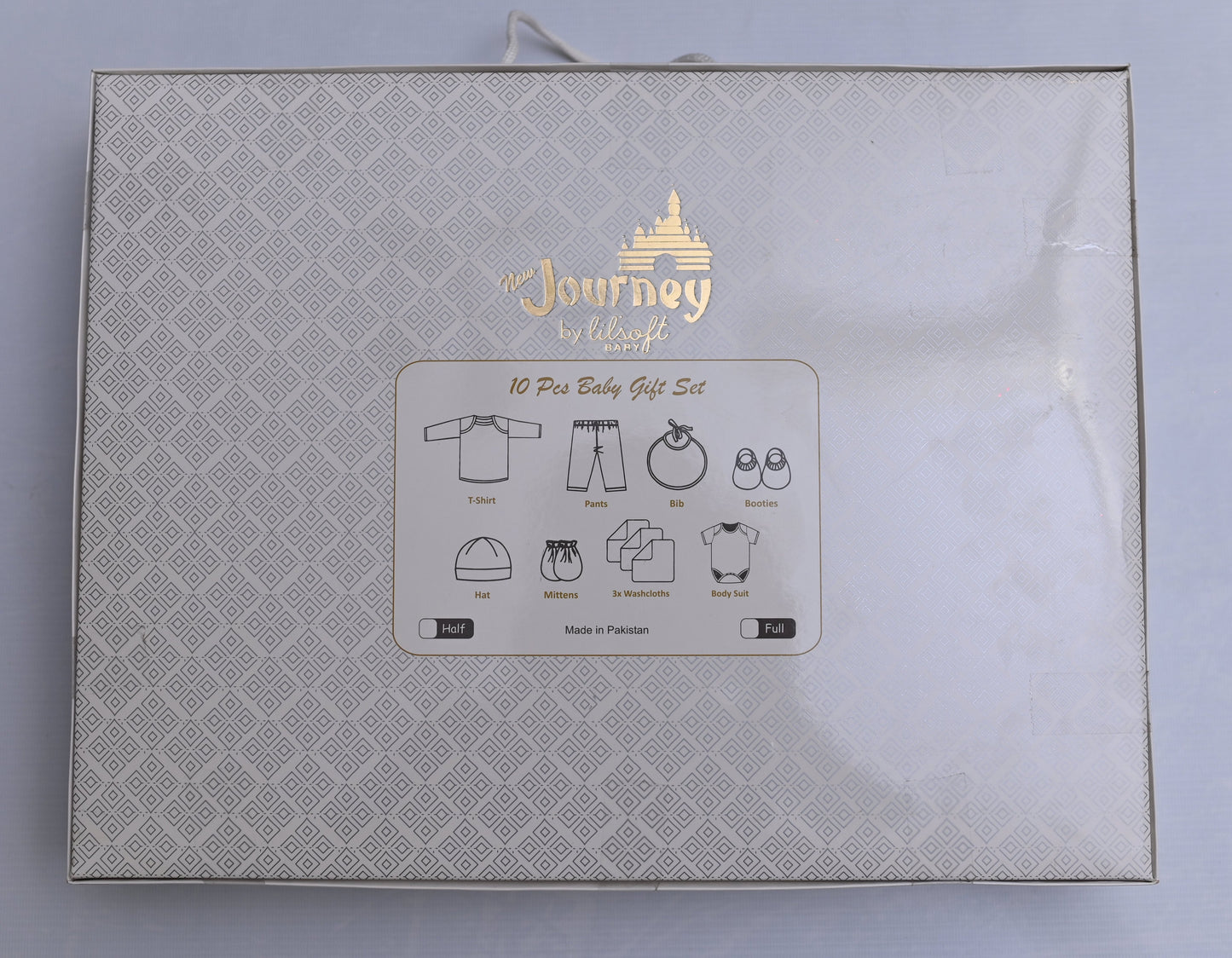 Baby Winter 10PCS Gift Set - White Box Little Bear