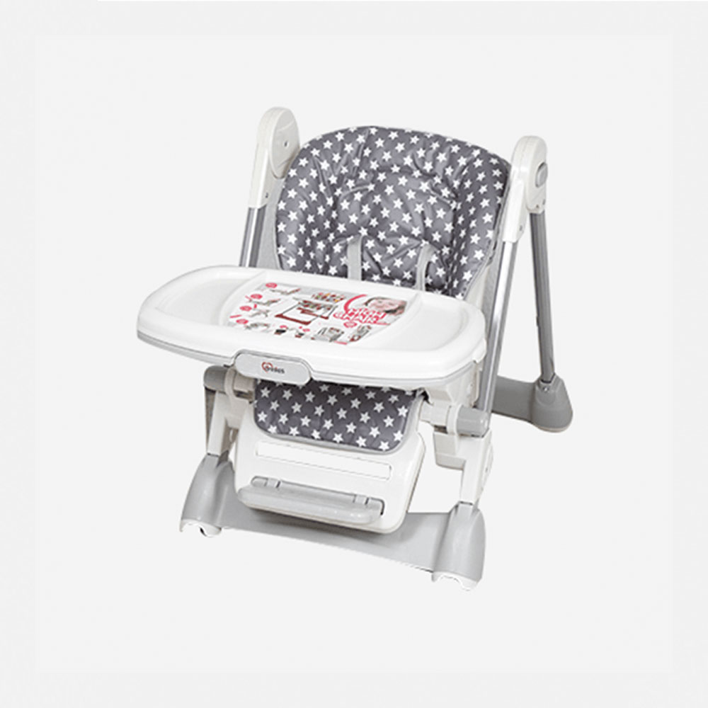 Adjustable High Chair – Grey