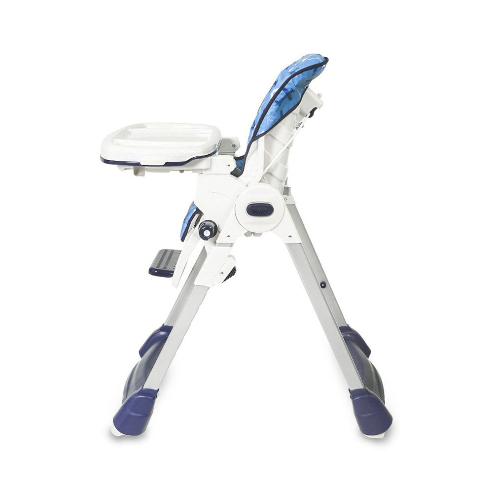 Tinnies Adjustable High Chair Aeroplane Blue
