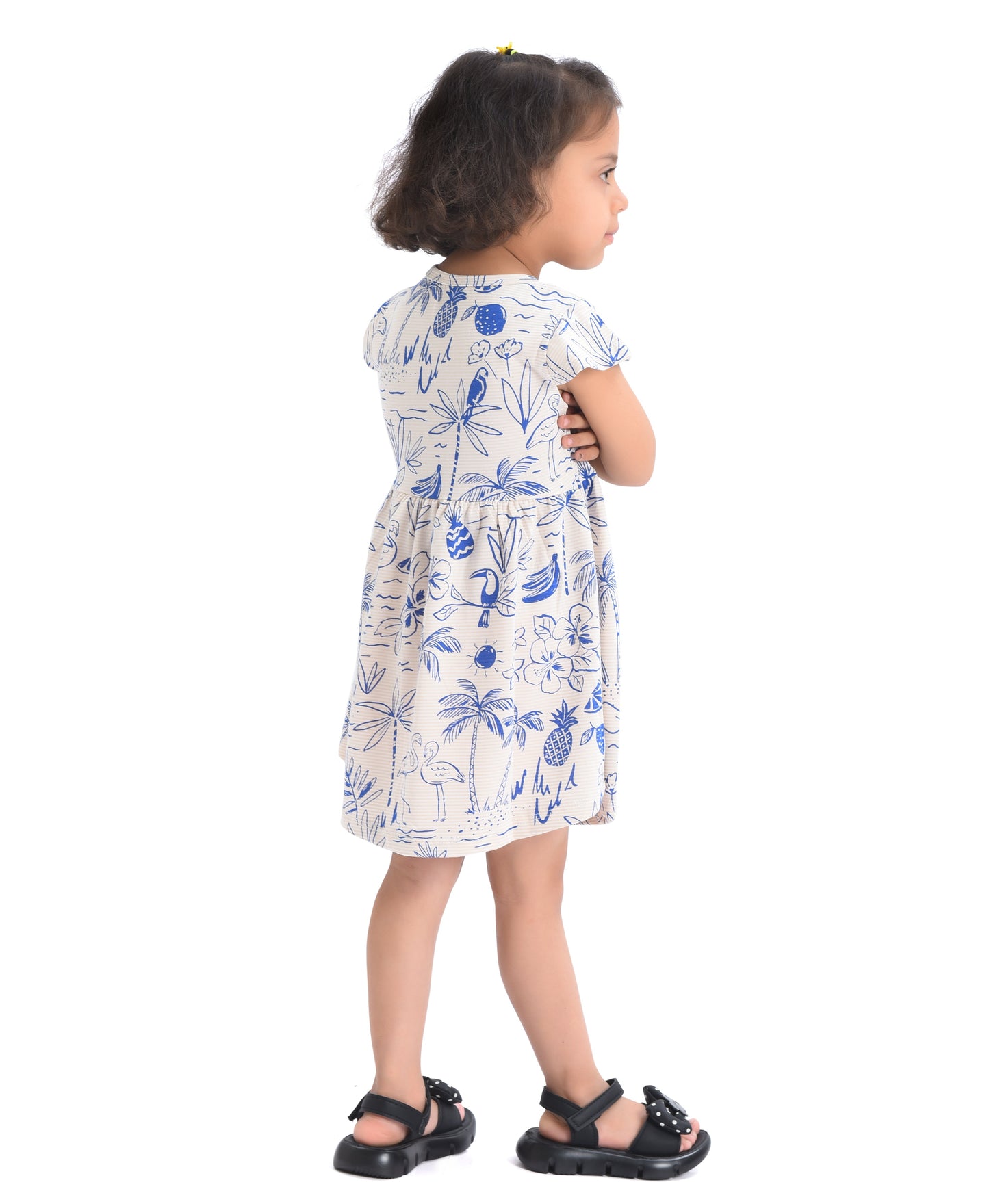 Blue Bloom Frock