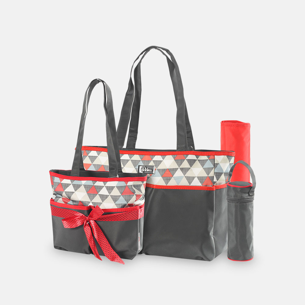 BABY DIAPER BAG SET TRIANGLE