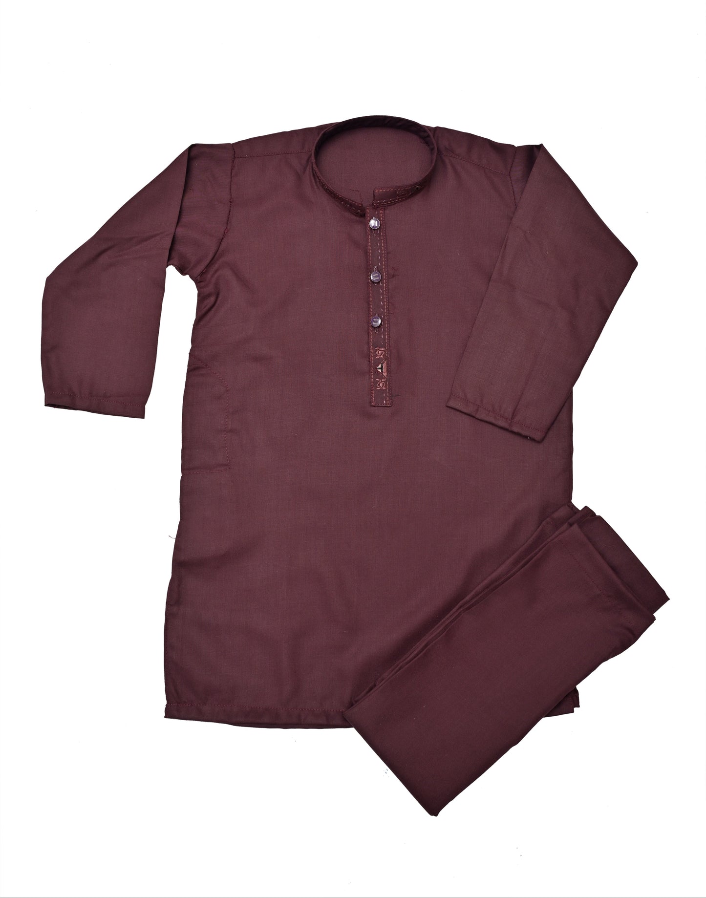 Maroon Embroided Shalwar Qameez (31)