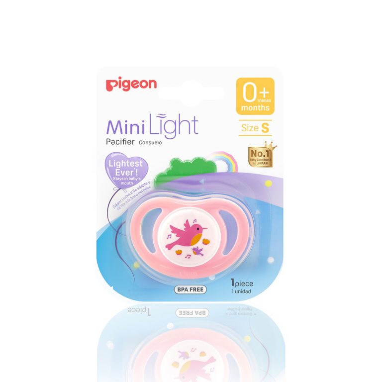 MINI LIGHT PACIFIER (S) GIRL-BIRD