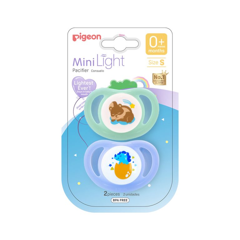 PACIFIER PK-2 (S) – DINO EGG & SQUIRREL