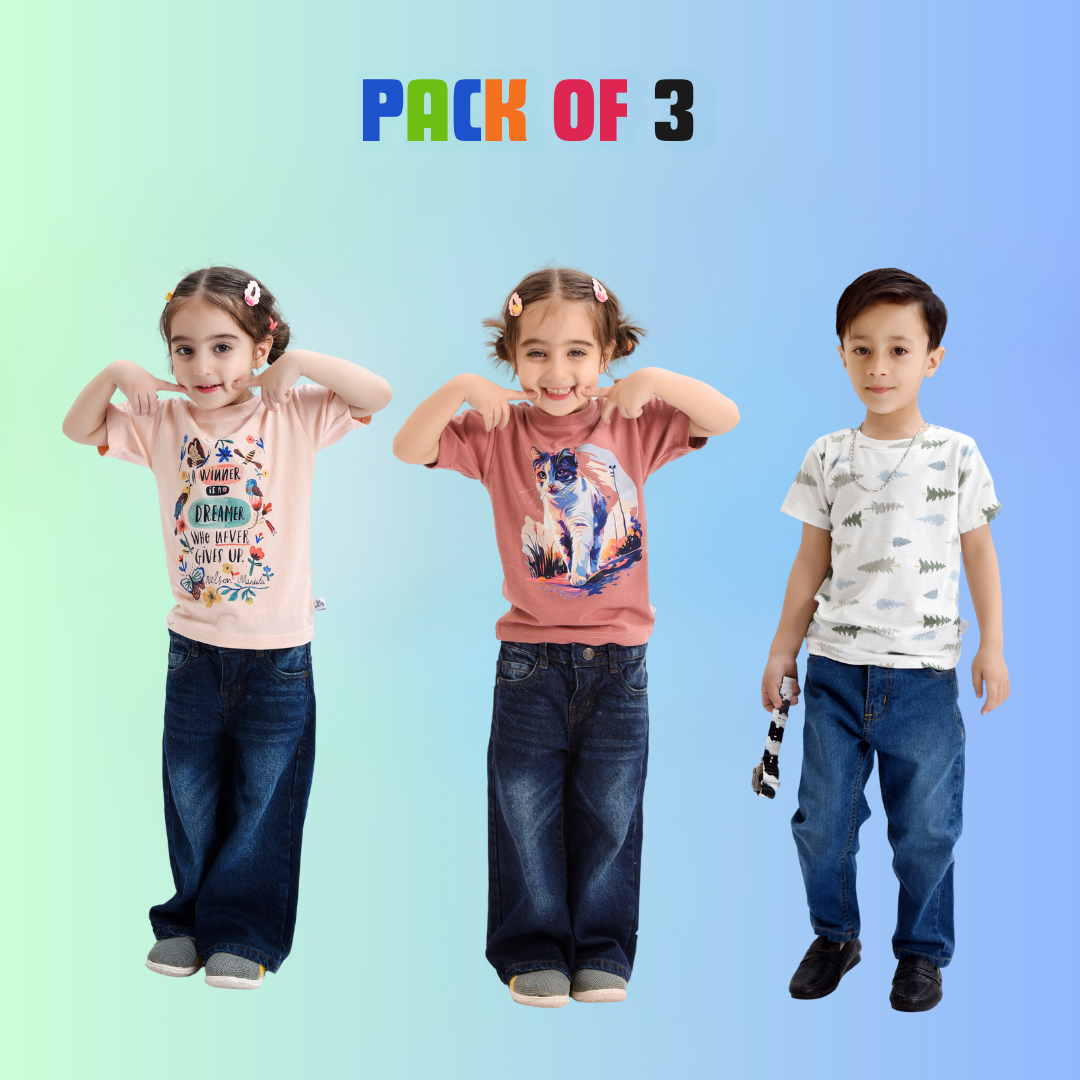 Pack of 3 T-Shirts Bundle