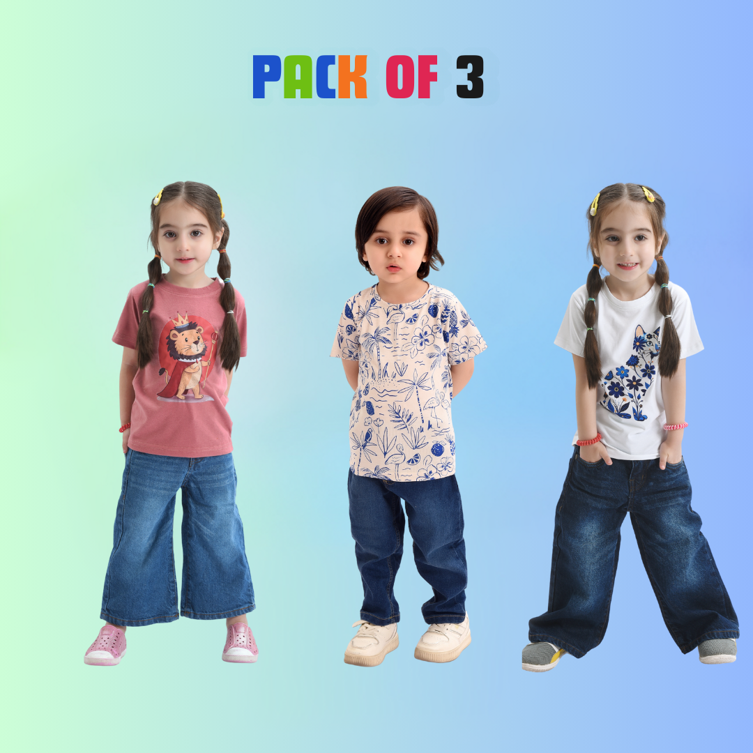 Pack of 3 T-Shirts Bundle