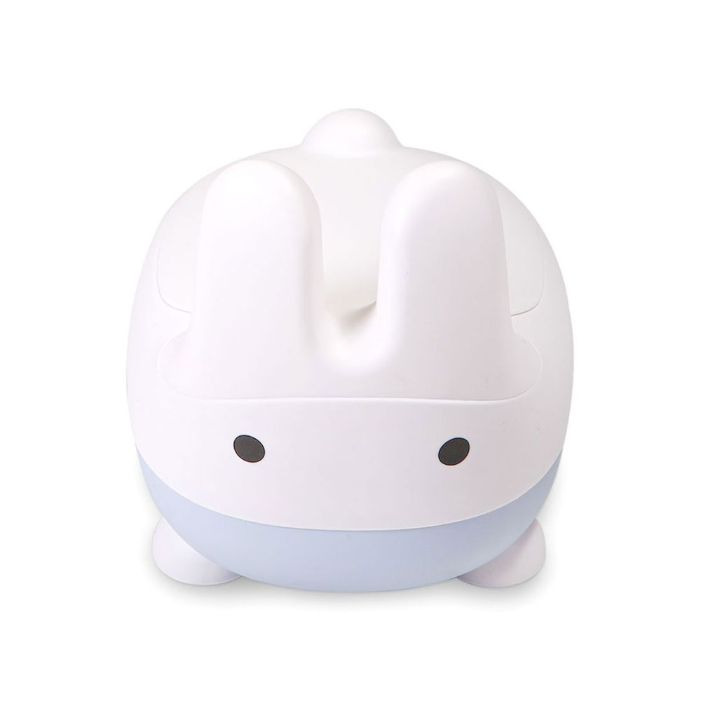RABBIT BABY POTTY CHAIR BLUE