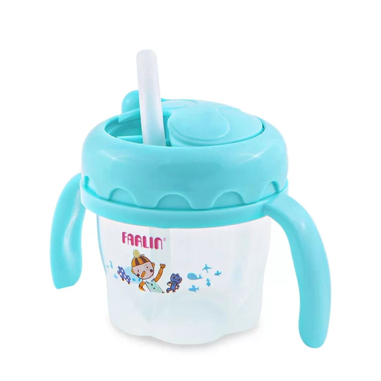 Farlin Straw Training Cup – Green