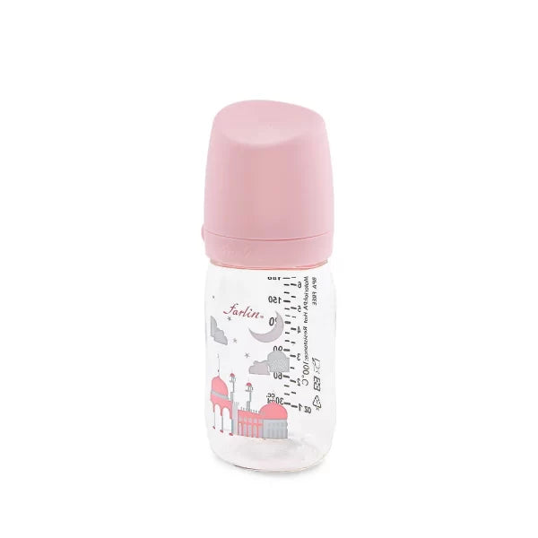 Farlin PA Wide-Neck Feeding Bottle 180ml – Pink