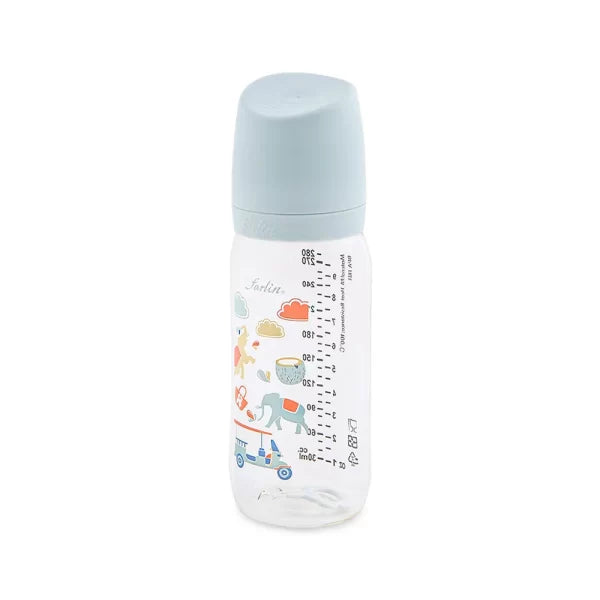 Farlin PA Wide-Neck Feeding Bottle 280ml – Blue