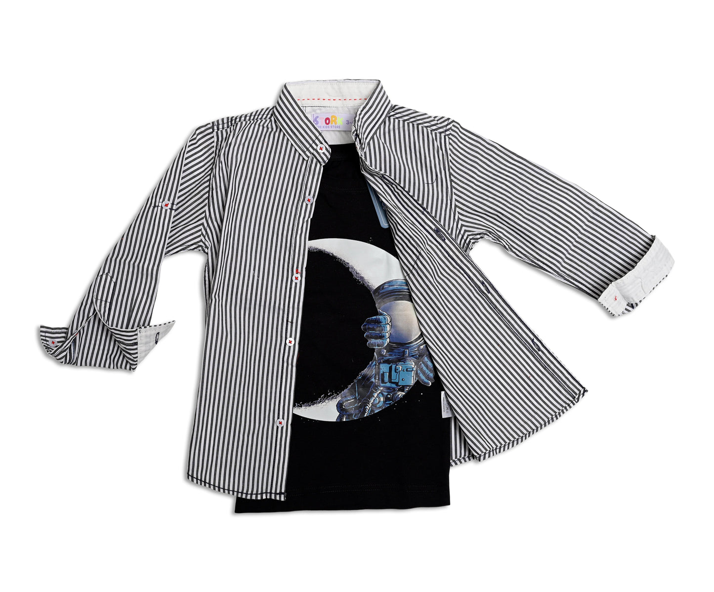 Black Strips Shirt
