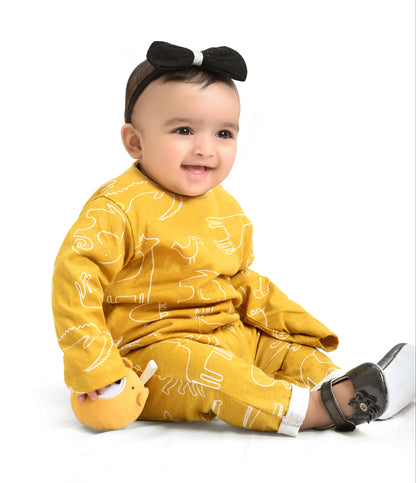 Mustard Yellow Body Suit