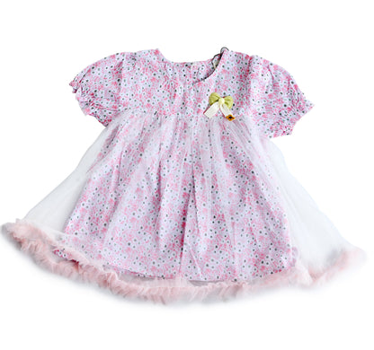 Pink Net Frock