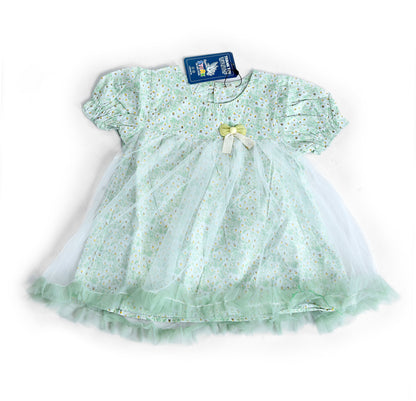 Light Green Net Frock