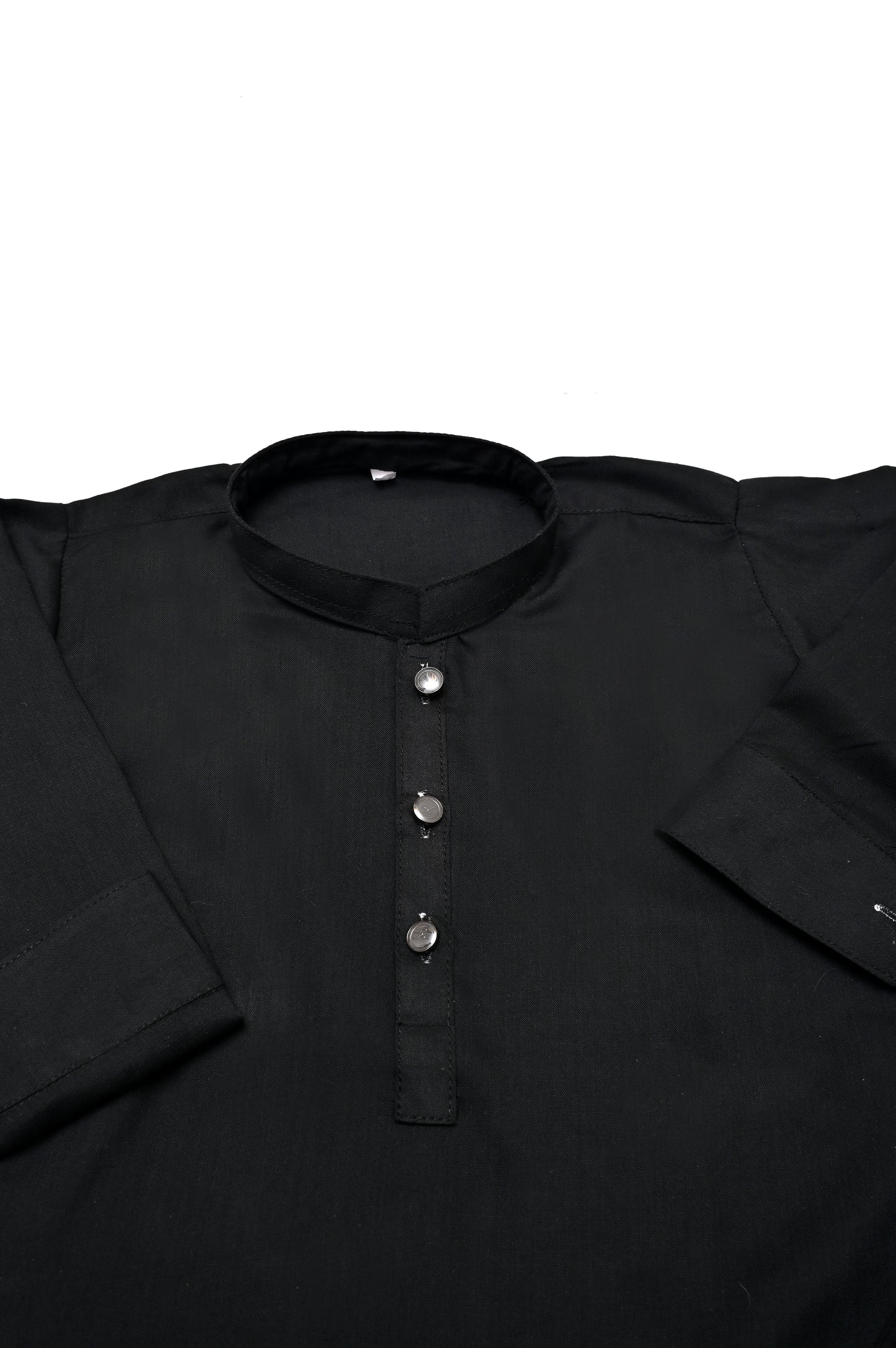 Black Plain Shalwar Qameez (83)