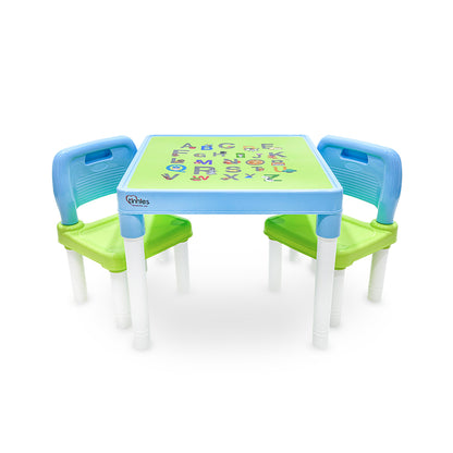 CHILDREN TABLE SET BLUE