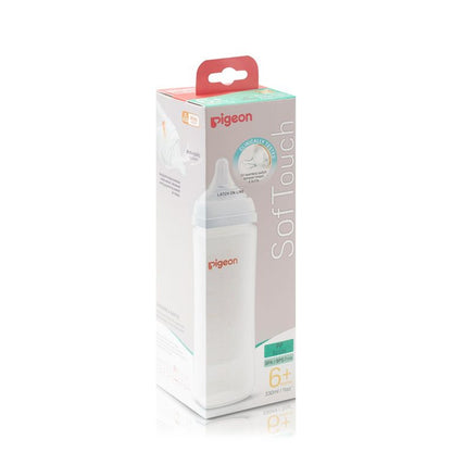 SofTouch Wide Neck Feeder PP 330ML Logo