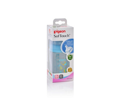 Wide Neck Pp Bottle 160Ml Blue