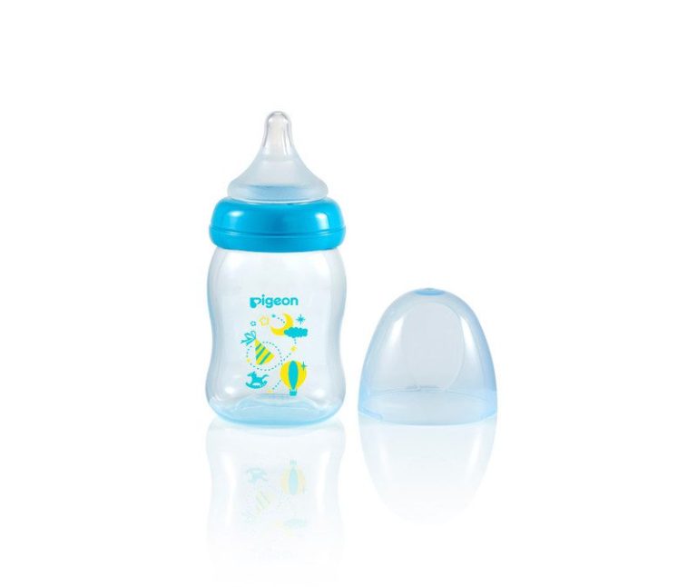 Wide Neck Pp Bottle 160Ml Blue