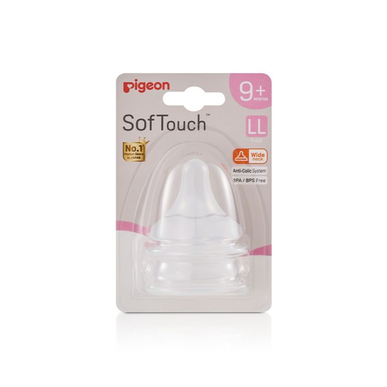 SofTouch Wide Neck Nipple PK-2