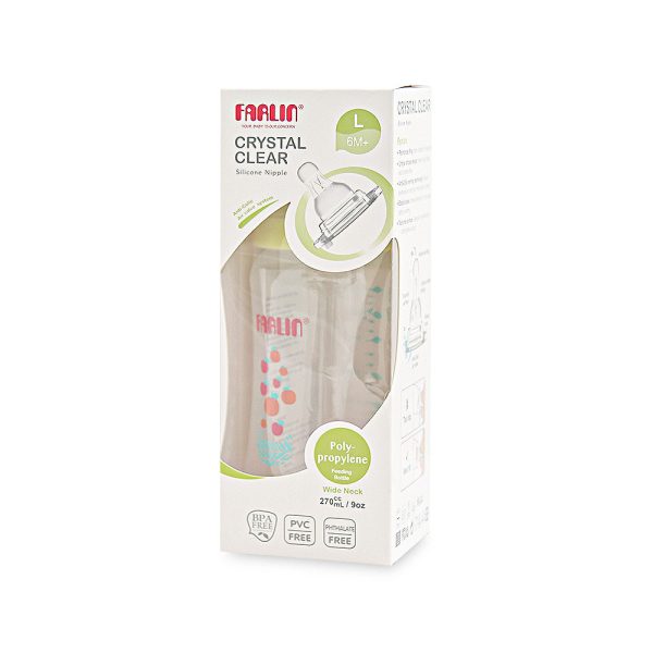 Pp Wide Neck Feeding Bottle 270Ml