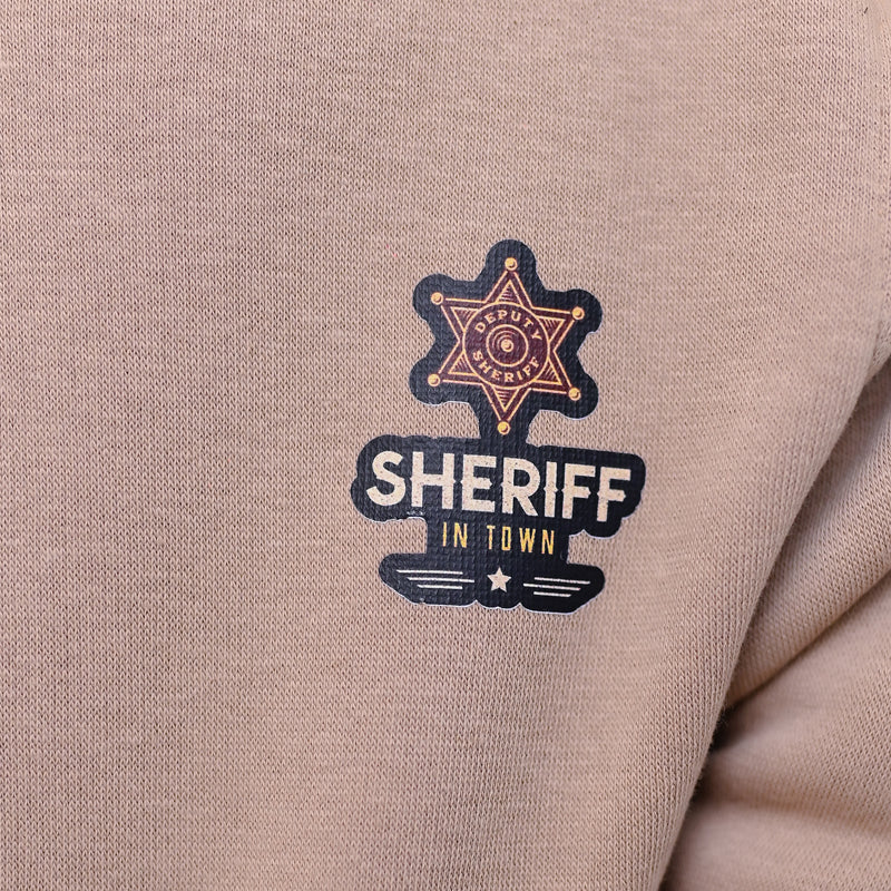 Biscuit Brown Hoodie - Sheriff