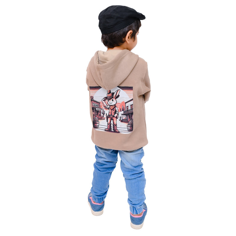 Biscuit Brown Hoodie - Sheriff