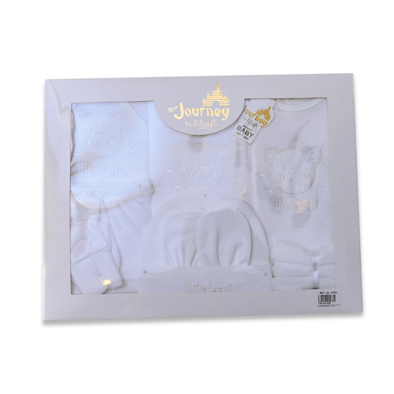 Baby Winter 10PCS Gift Set - White Box Little Bear