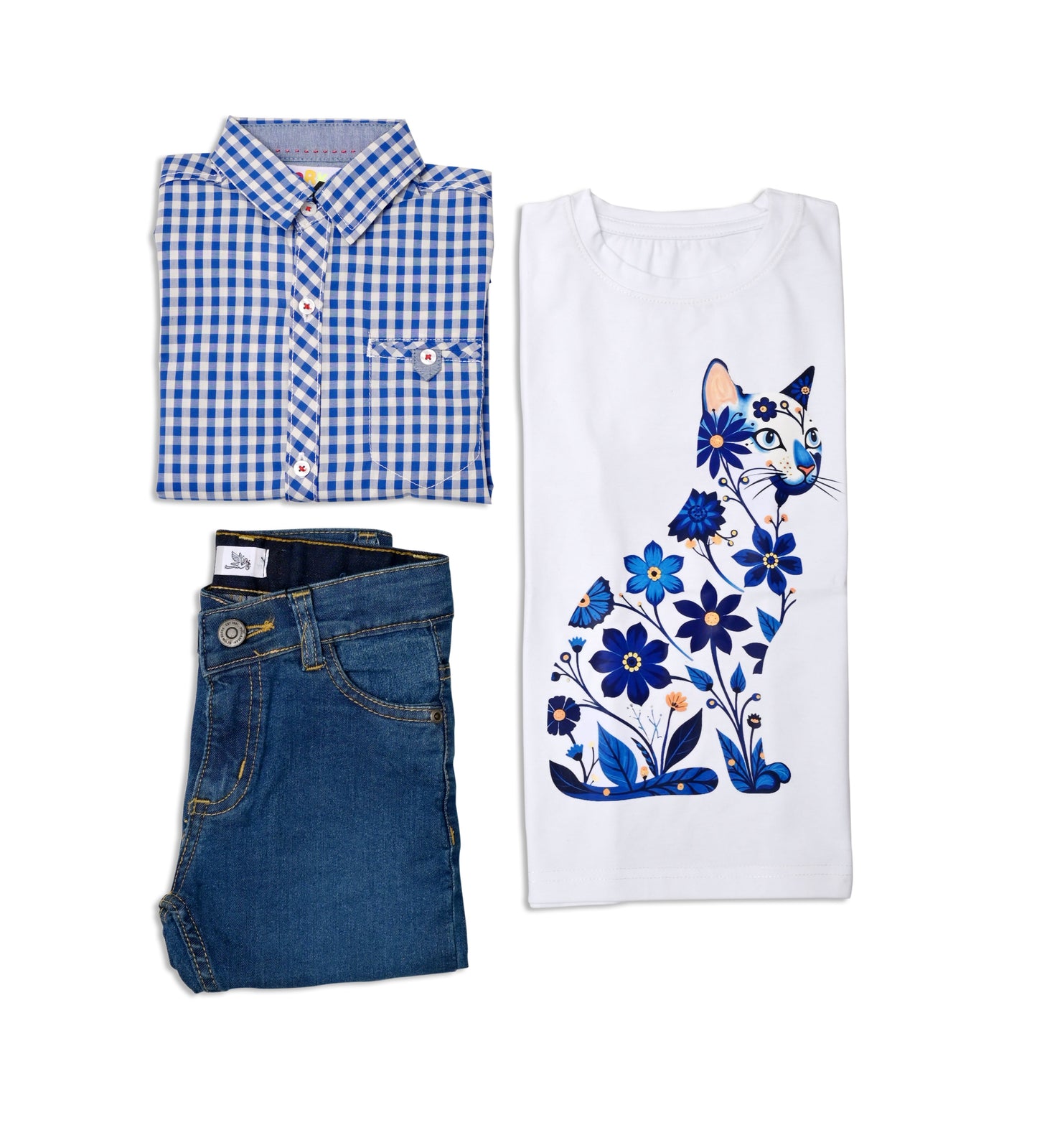 Blue Check Shirt