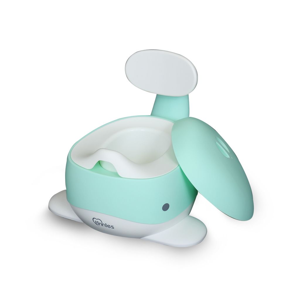 Baby Whale Potty Chair-Cyan