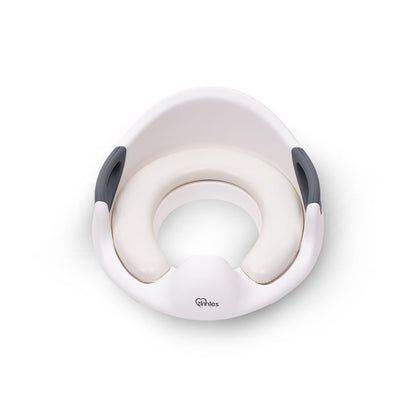 Tinnies Cushion Toilet Seat Cover-White