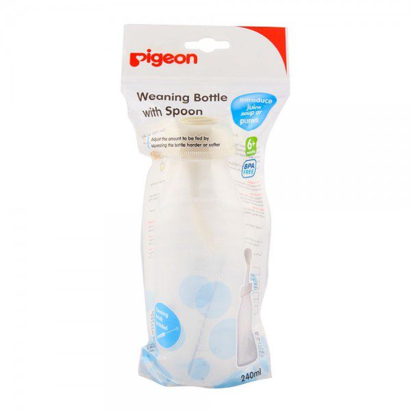 Weaning Bottle With Spoon 240Ml