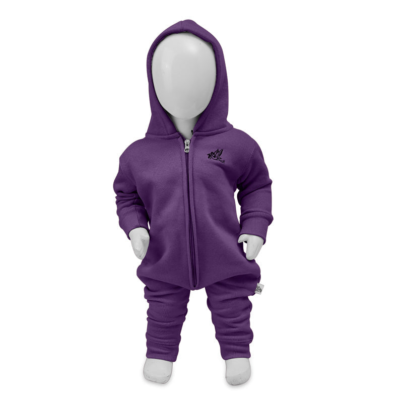 Indigo Hooded Romper