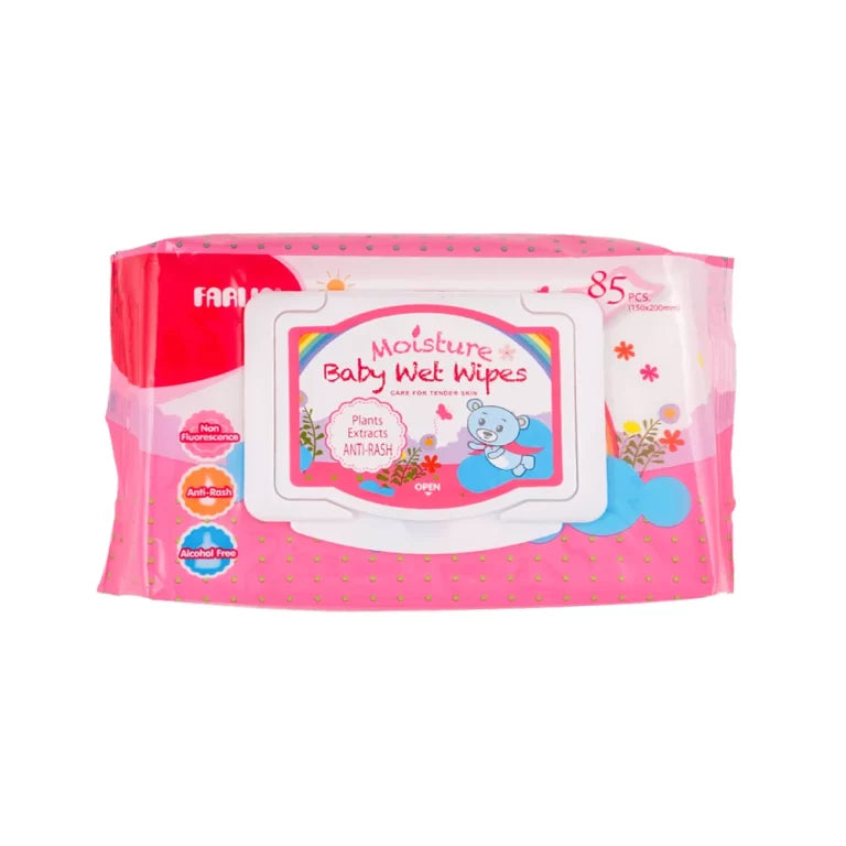 Baby Wipes 85 Pcs Anti-Rash