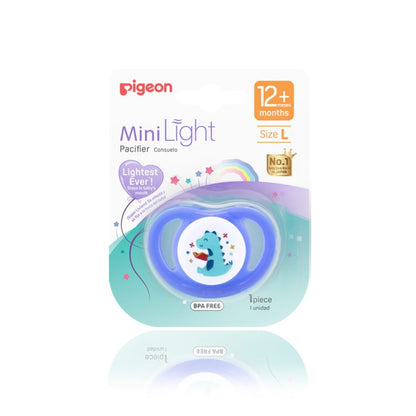 MINI LIGHT PACIFIER (L) BOY-DINO READ