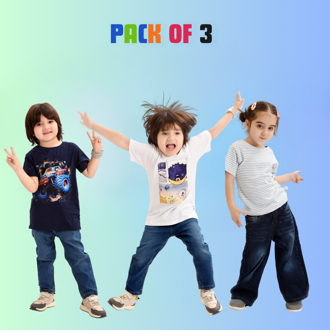 Pack of 3 T-Shirts Bundle