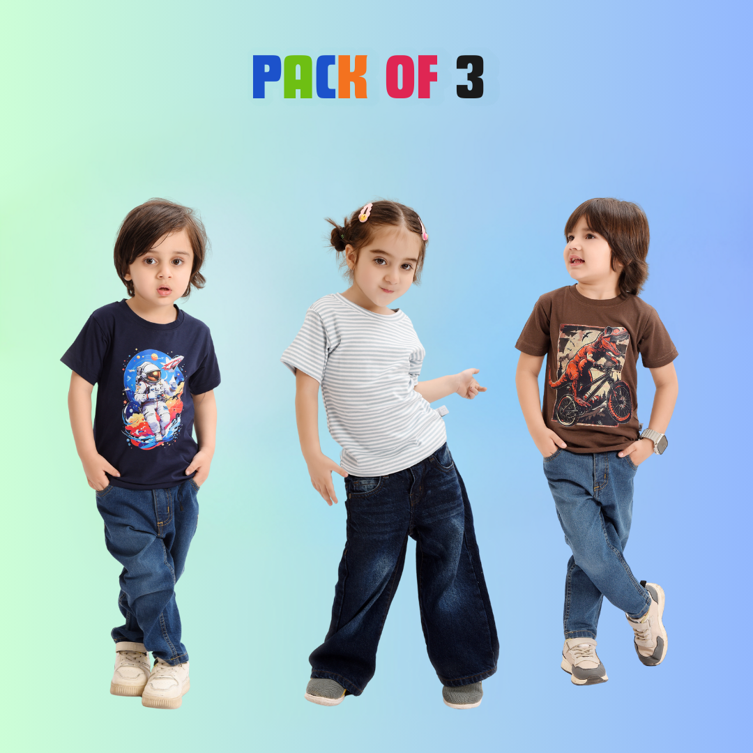 Pack of 3 T-Shirts Bundle