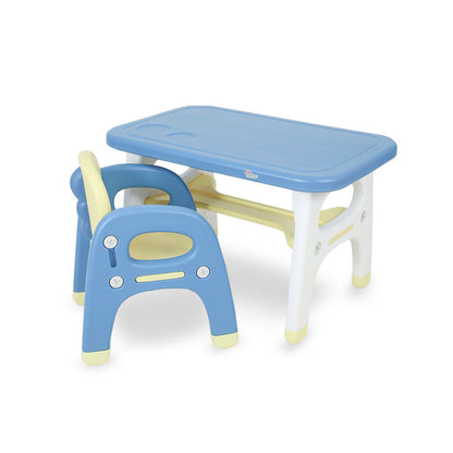 Tinnies Children Table Set Blue/Yellow